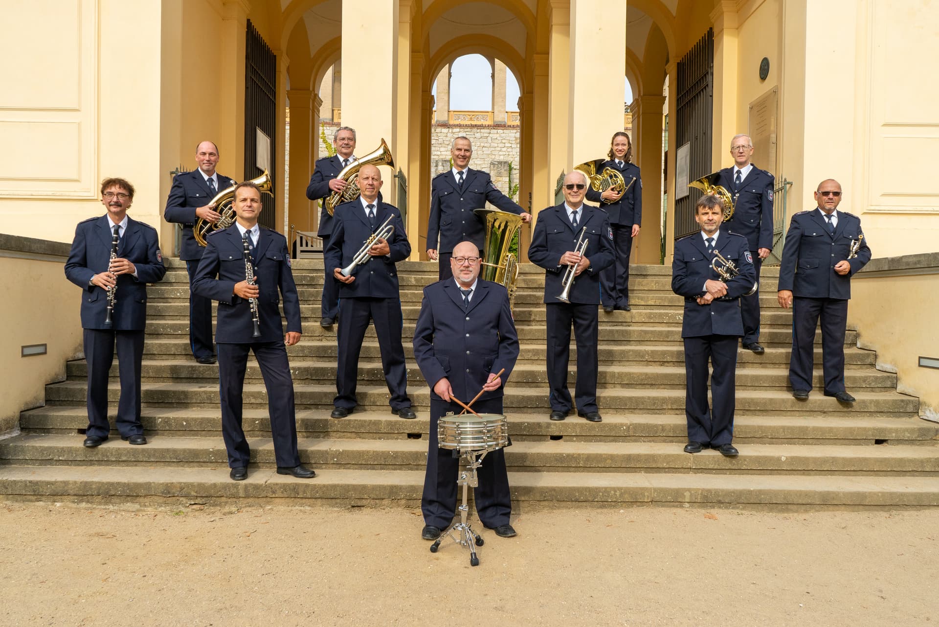 Benefizkonzert mit Landespolizeiorchester Brandenburg zugunsten der Inselbühne